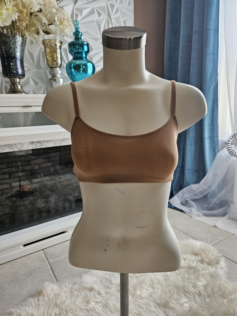 SKIMS Lightweight Stretch Bralette - Brown